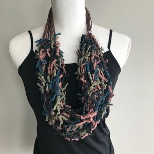 *NWT* Soft Surroundings Knotted Fabric Necklace 😍